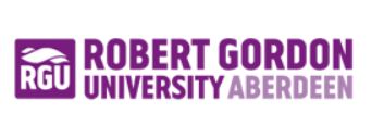 Robert Gordon University Aberdeen logo