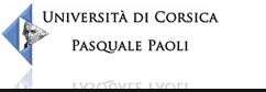 Université de Corse Pascal Paoli-Corte logo