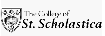 The college of ST. Scholastica logo