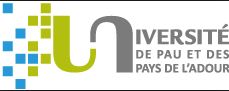 Université de Pau et des Pays de l'Adour-Pau logo