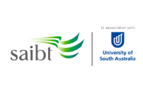 South Australian Institute of Business and Technology (SAIBT) logo