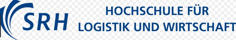 SRH Hochschule für Logistik und Wirtschaft logo