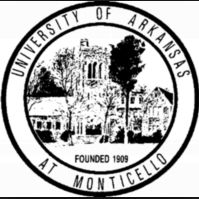 University of Arkansas at Monticello logo