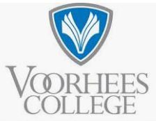 Voorhees College logo