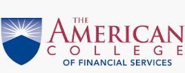 The American College of Financial Services logo