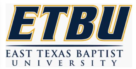 East Texas Baptist University logo