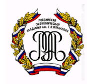 Plekhanov Russian University of Economics logo