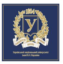 National University of Kharkiv logo