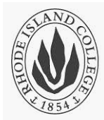 Rhode Island College logo