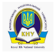 Kryvyi Rih National University logo