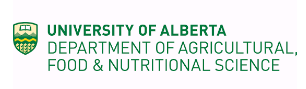 University of Alberta - Department of Agriculture,Food and Nutritional Science logo