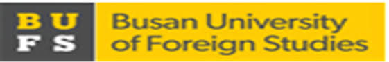 Busan University of Foreign Studies logo